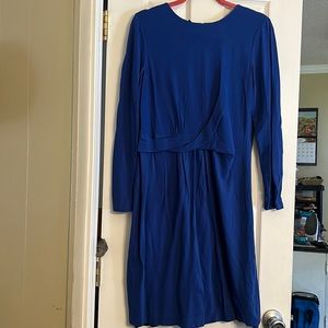 Lafayette 148 New York Royal Blue Dress Size 12